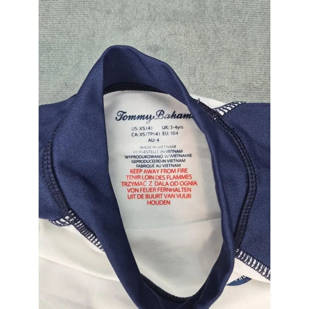 Boy's Tommy Bahama Short Sleeve Rash Guard Shirt Size XS Boy's Swimwear